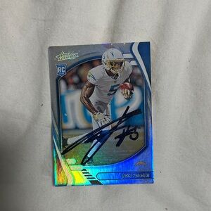 Joshua Palmer Autographed Football Trading Card